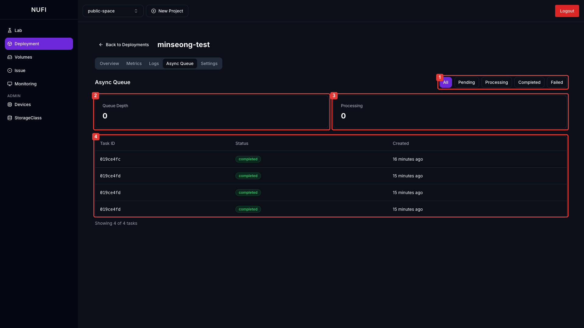 Async Queue 활성화