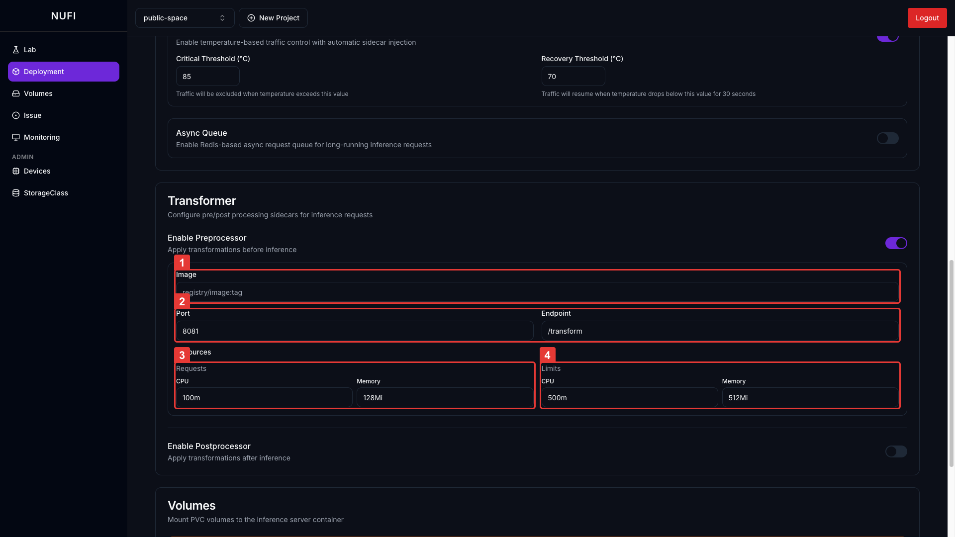 Preprocessor 활성화 설정
