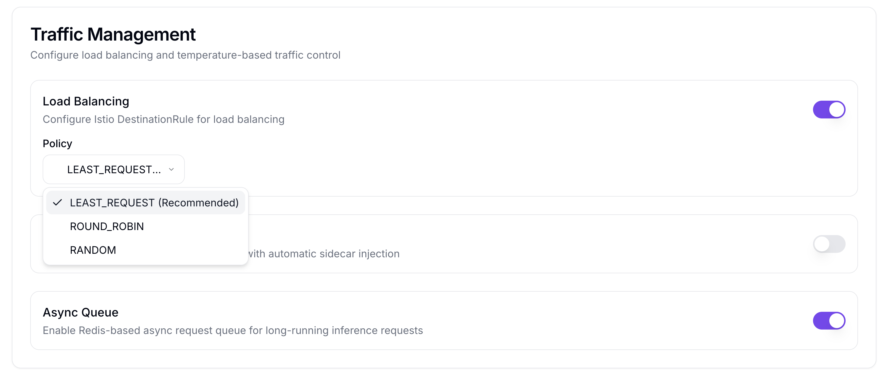 Load Balancing 활성화
