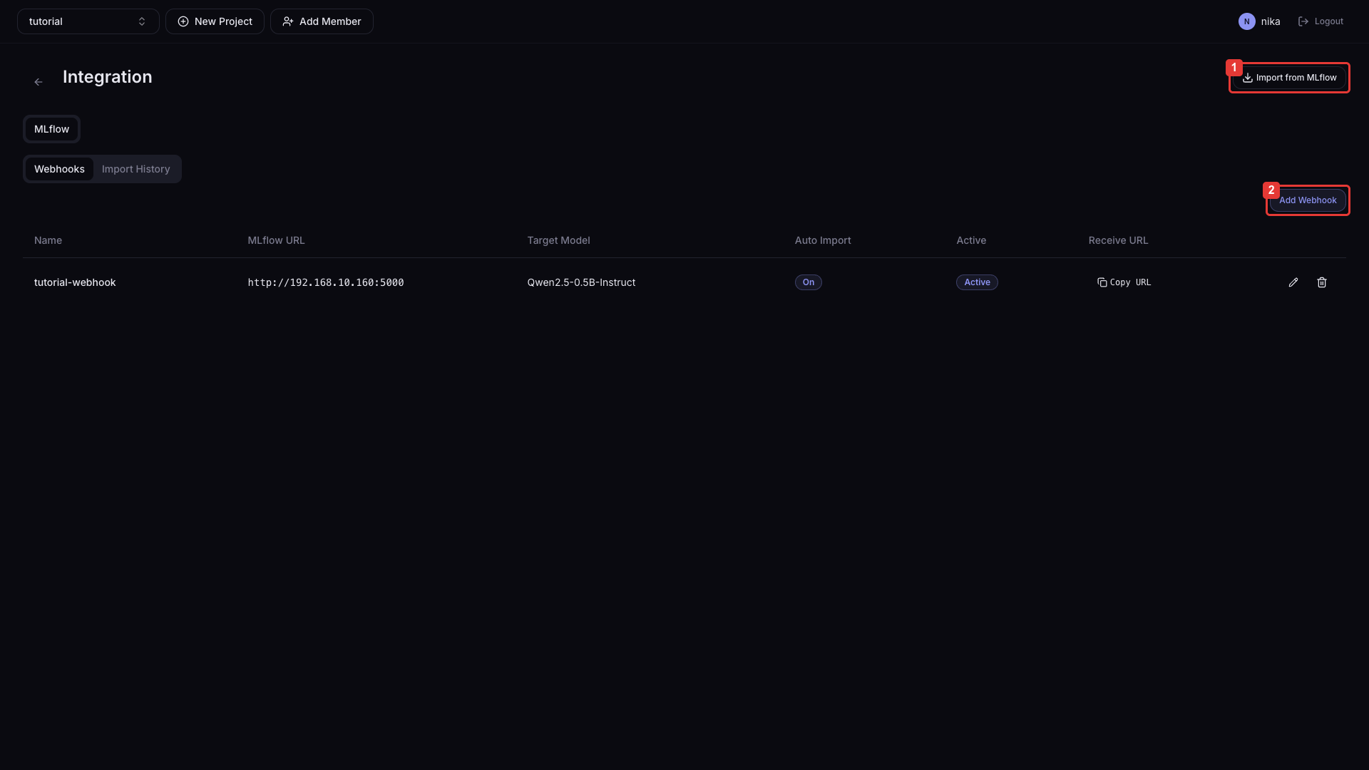 MLflow Integration